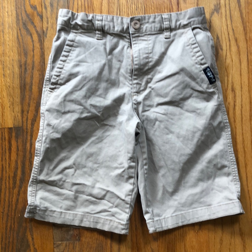Boys khaki shorts